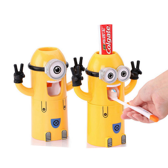 Minions Baby Toothpaste Dispenser