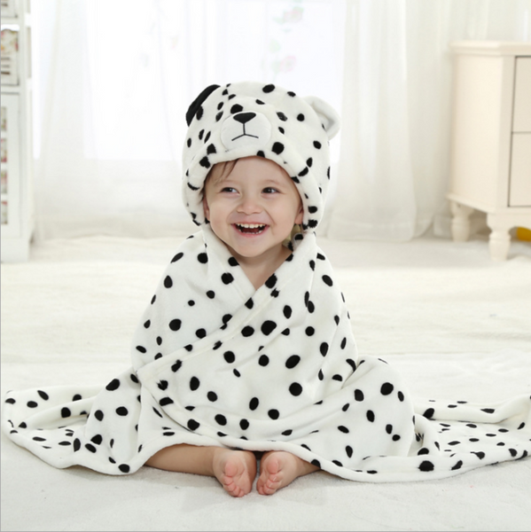 Cartoon Character Baby Hooded Towel