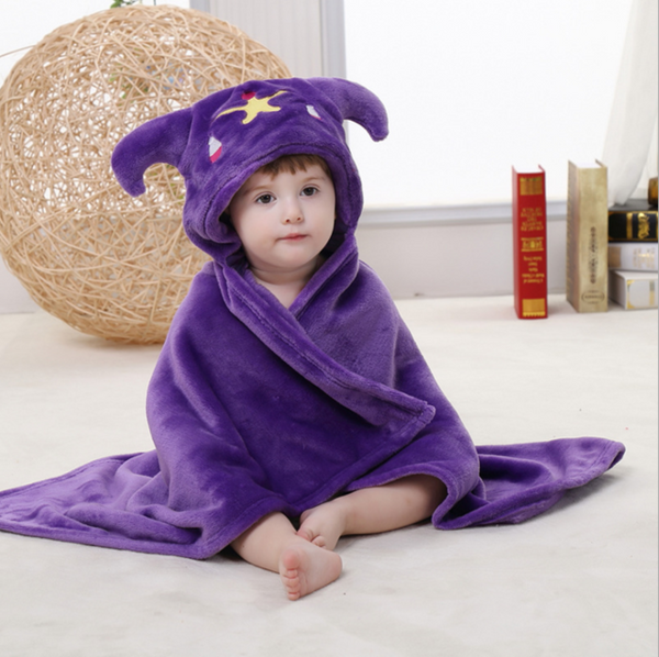 Cartoon Character Baby Hooded Towel